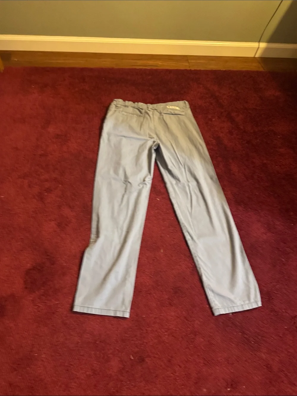 OshKosh B'gosh Boys' Light Gray Chinos
